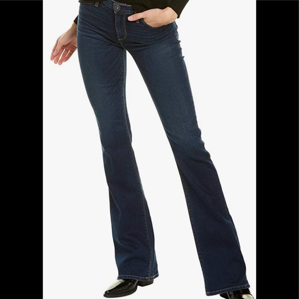 Hudson Bootcut Jeans, Dark Wash, Size 27